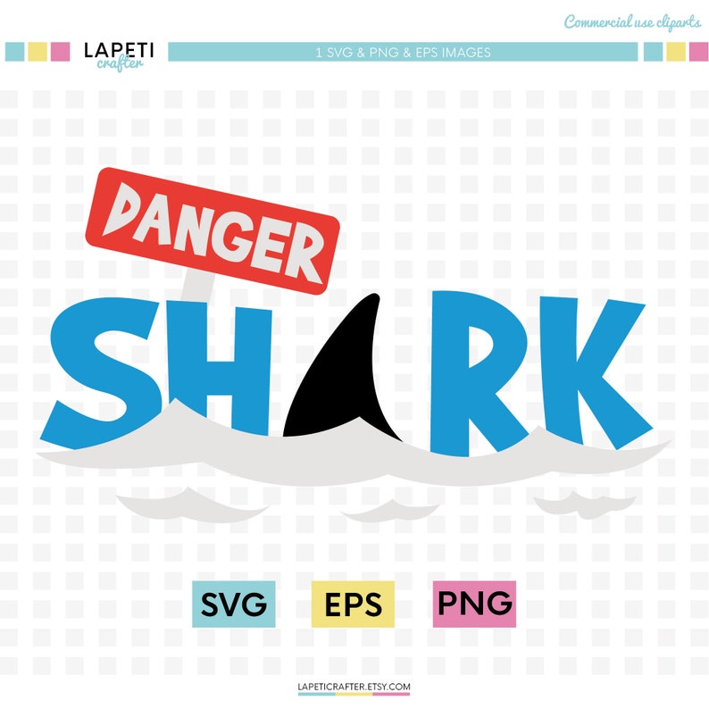 Shark svg shark clip art shark shirt svg shark birthday | Etsy