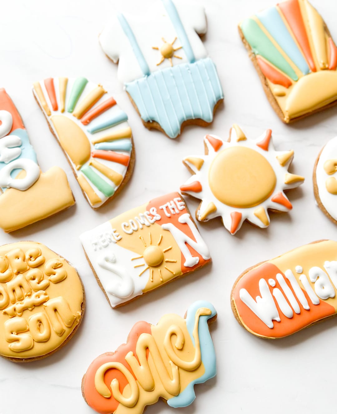 Here Comes the Sun Cookies/ Baby Shower Cookies /you Are My - Etsy