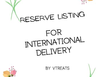 This listing is for international delivery for USA customers