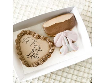 Espresso Theme Cookies: Bridal Shower, Birthday Party Favors