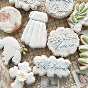baptism cookie/ baptism biscuits/ Christening Cookie/baptism favour/boy baptism/girl baptism