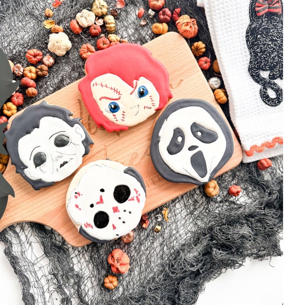 ホラーヴィランクッキー：ハロウィンビスケット - Etsy 日本