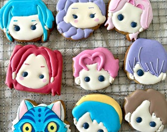 Biscuits tueurs de démons/cookies de démons inspirés