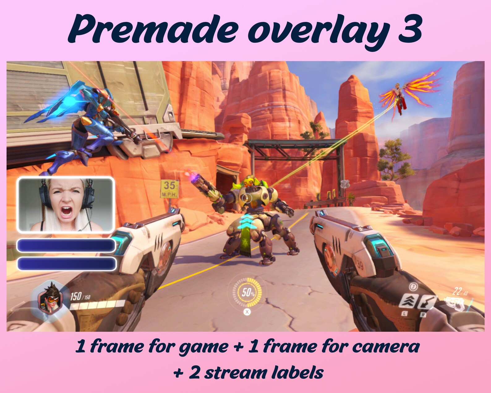 Paradise Dream Animated Streamer Package Premade Overlays Etsy