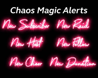 ANIMATED Chaos Magic Twitch Stream Alert