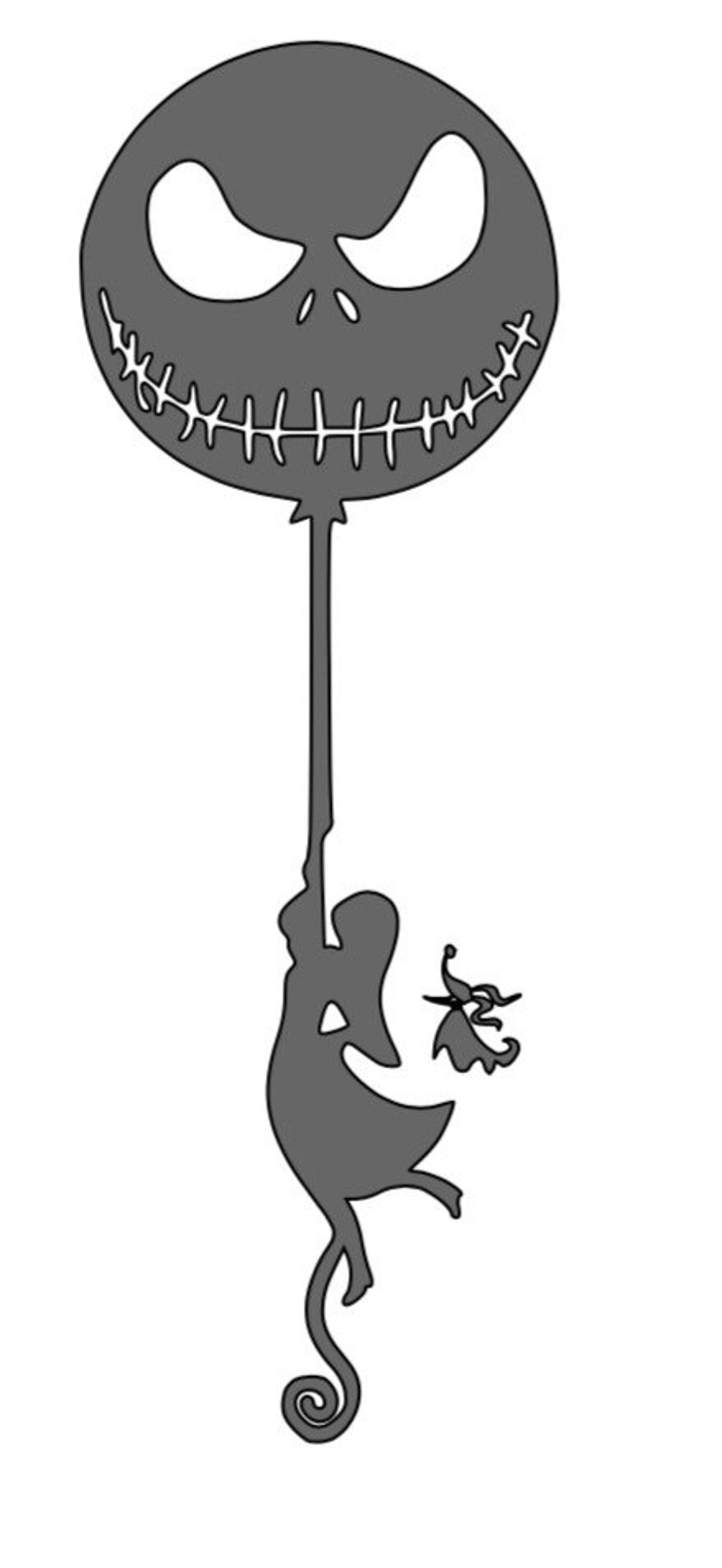 Nightmare before Christmas Vinyl 5 Decals Etsy