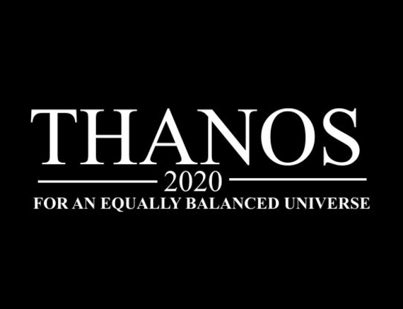 Avengers Infinity War Saul Bass Infinity Gauntlet Sticker Decal Thanos Marvel