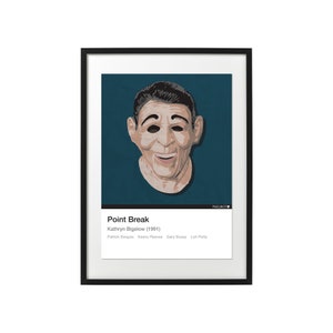 It was never about the money. - Point Break A3 Poster Print - Minimalist Art Print, Movie Prints, Movie Poster.