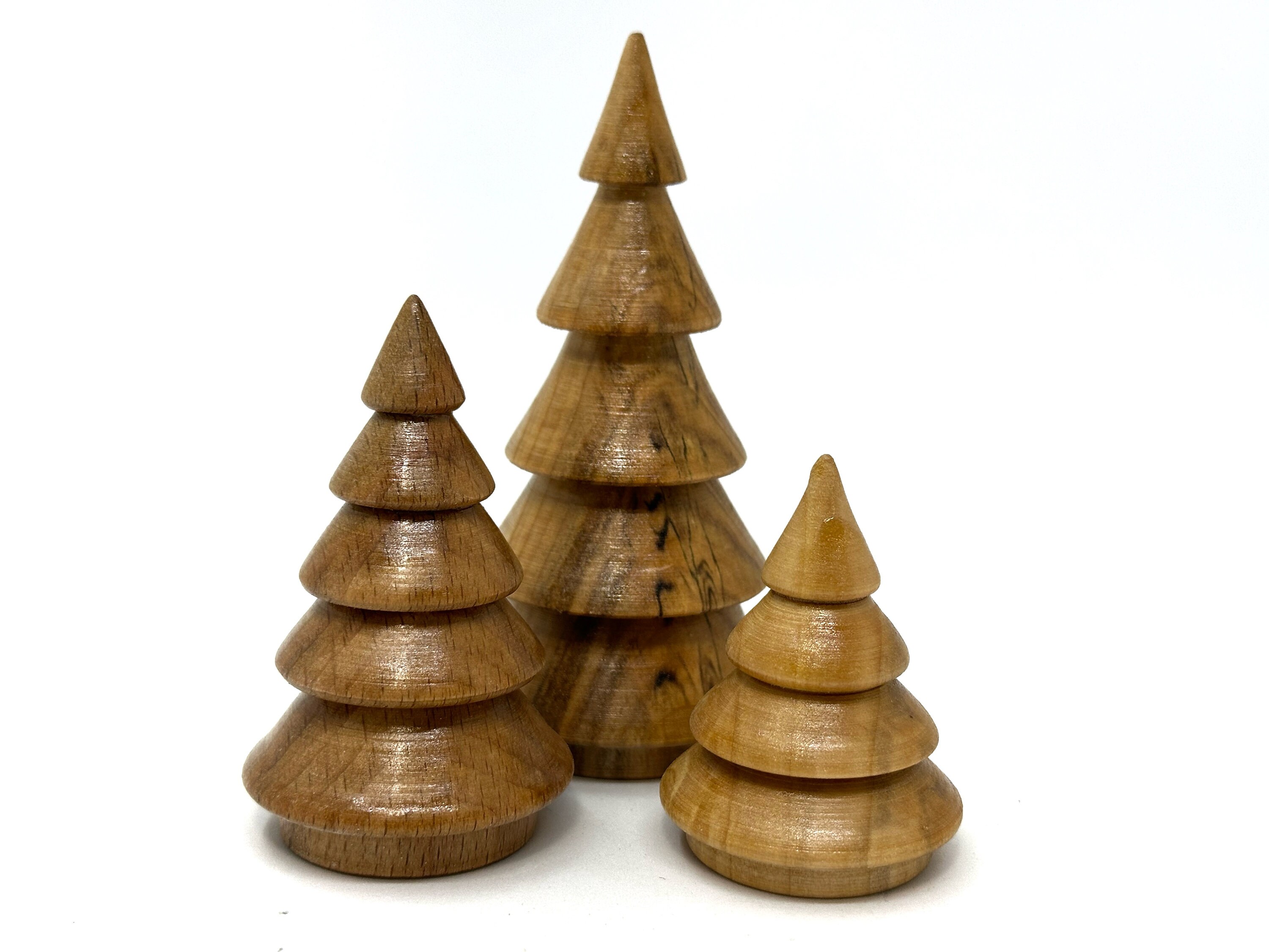 Set of Three Christmas Trees. - Etsy
