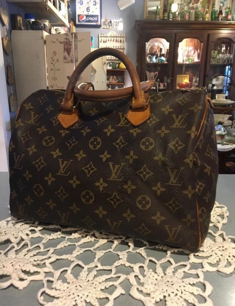 Authentic Louis Vuitton Speedy Bandouliere 30 Monogram Pre-owned Free  Shipping