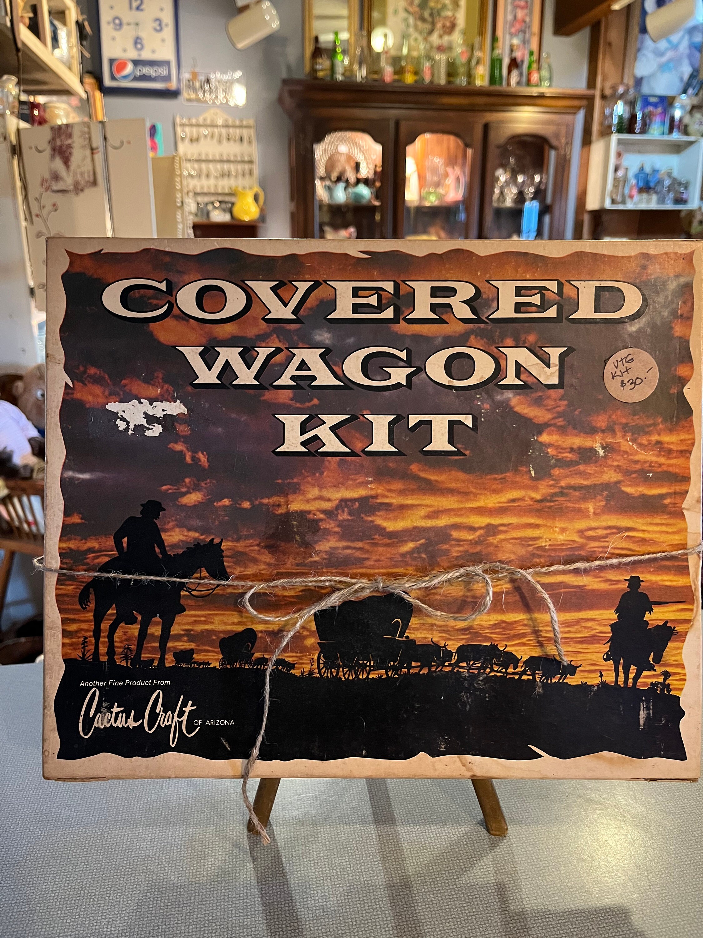Vintage Covered Wagon Kit / Model Etsy