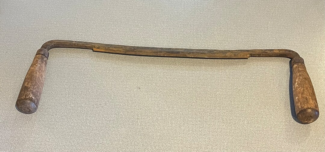 Vintage 9 3/4 Woodworking Draw Knife Etsy