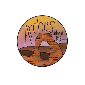 Arches National Park, Delicate Arch - Instant Download