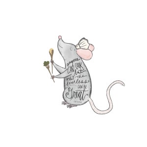Ratatouille Gusteau Mouse, Chef Gusteau, Mouse - Digital Download