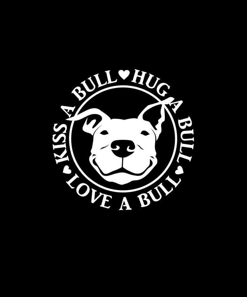 Download Love-A-Bull Pitbull Bully Dog Rescue SVG and PNG files | Etsy