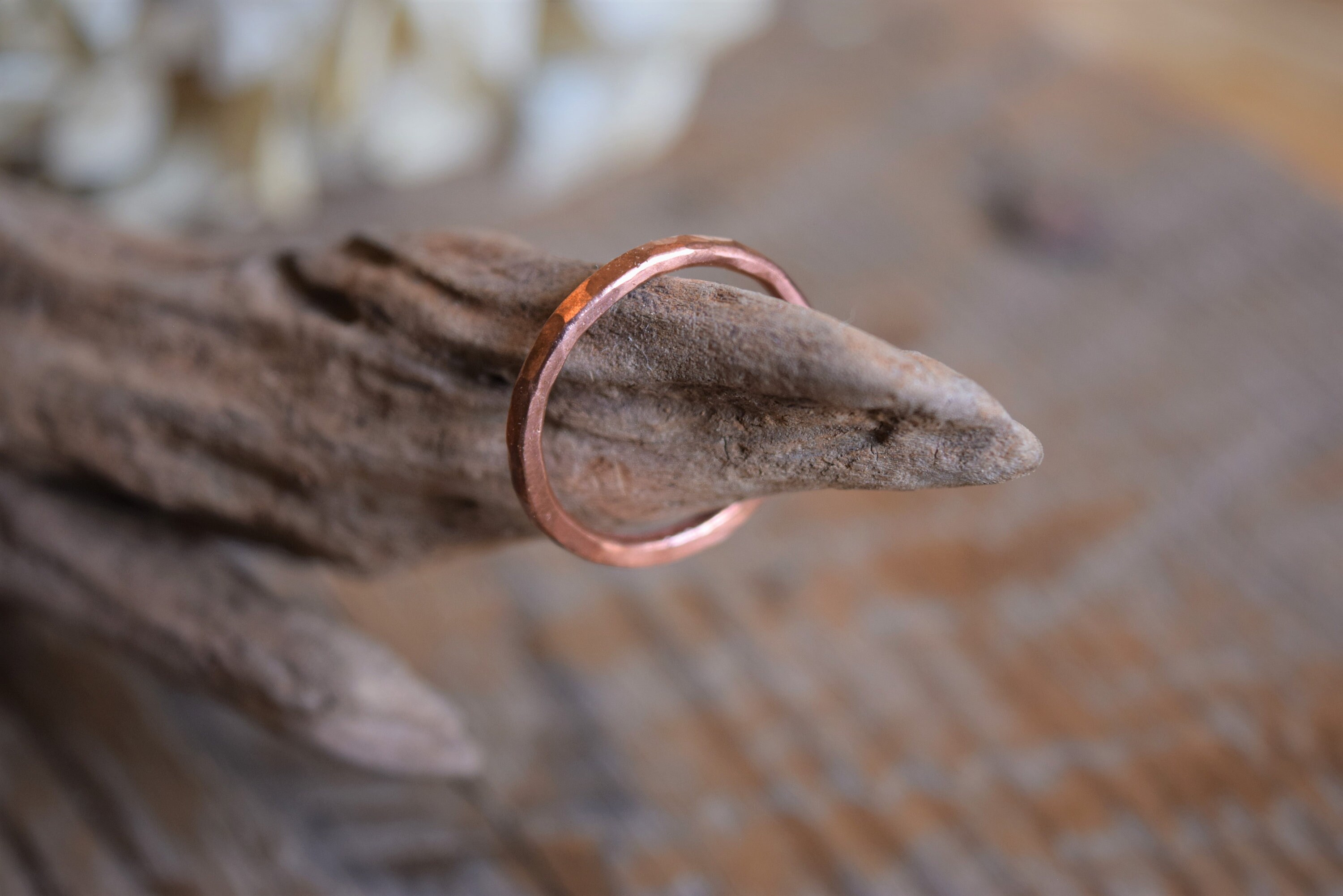 Handmade 14G Copper Stackable Rings - Etsy