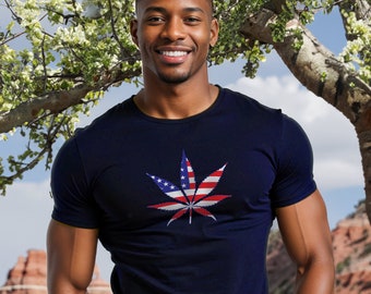 AMERICAN WEED FREEDOM  Short-Sleeve T-shirt