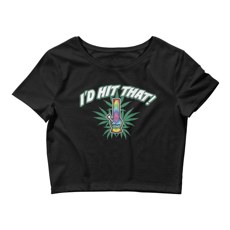 I'd Hit That Crop Tee