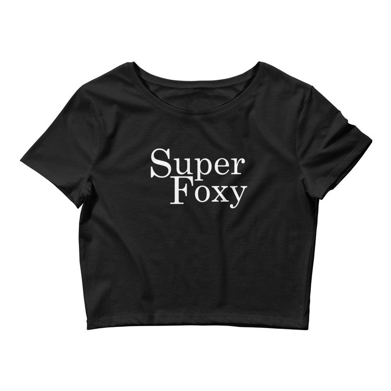 Super Foxy Women’s Crop Tee