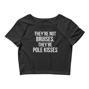 THEYRE POLE KISSES Women's Crop Top image 3