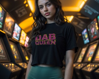 Dab Queen Crop Tee