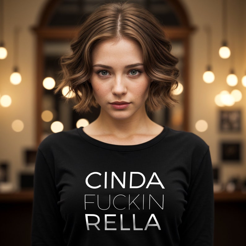 CINDA FUCKIN RELLA Long Sleeve T-Shirt image 1