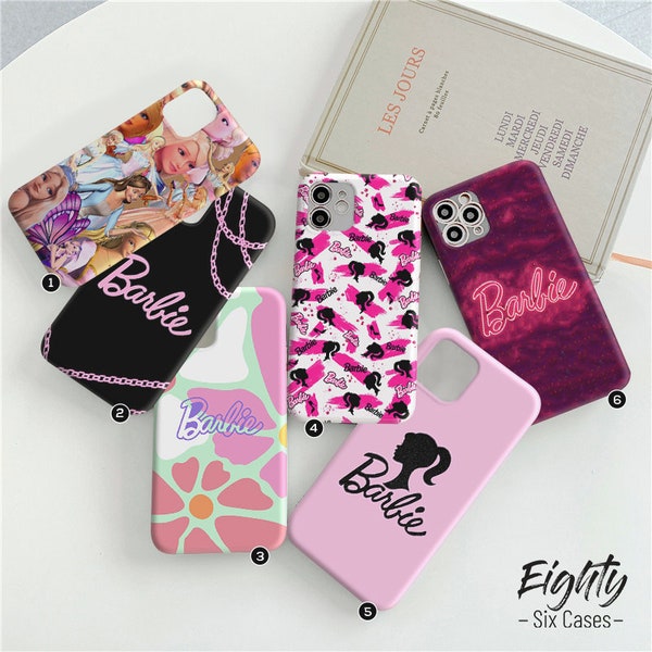 Pink Barbie case for Samsung S23 S21 S20 Fe S10 case Tough Samsung A50 A70 A51 A71 case Note 20 10 S10 case S9 plus case S9