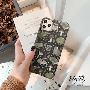 Witch frog for Galaxy S22 S21 S10 plus case A52 Samsung Note 10 S10 case S9 plus case S9 Note 9 S8 plus Samsung A50 A70 A30 A40 S7 es224