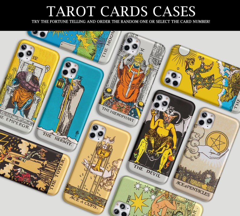 Tarot card case for Samsung Galaxy S21 S20 Fe S10 case Tough Samsung A50 A70 A51 A71 case Note 20 10 S10 case S9 plus S9 Note 9 