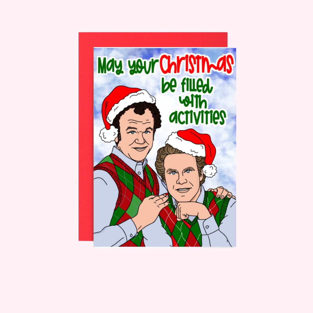 Step Brothers Christmas Card 