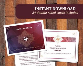 God's Goodness - Scripture Flash Cards