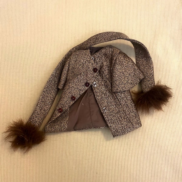 2001 Gold ’N Glamour Reproduction Jacket (Individual Clothing Lots posted include Vintage Barbie and Family & Friends, Repro, Silkstone)