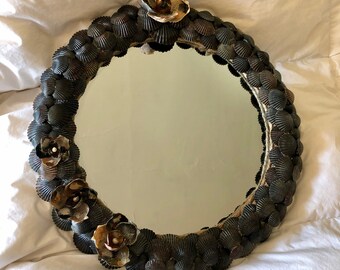 Scallop Shell Entryway Mirror