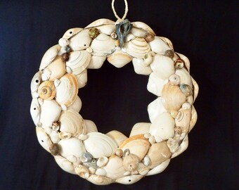 12 inch Beach Seashell Wreath