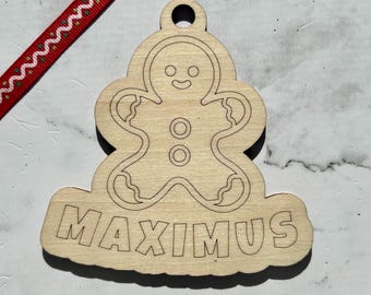 Personalized Kids Christmas Ornament: DIY Paintable Craft Activity