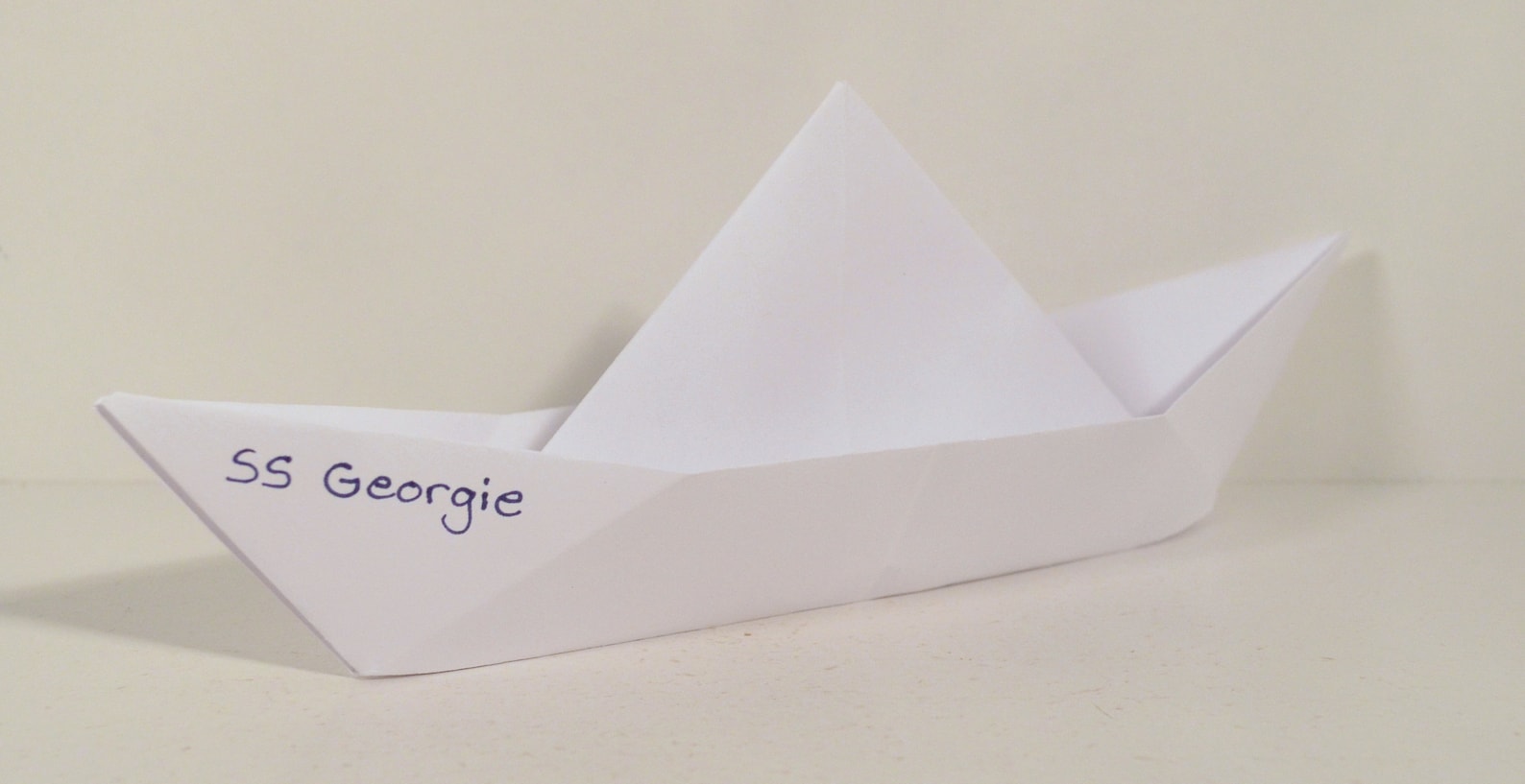 SS Origami Paper Boat Custom Stephen King IT Clown Etsy