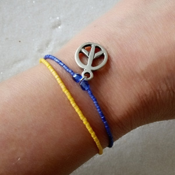 Ukraine Bracelet Treasure Island Design Peace 5 Euro Donation for Ukraine