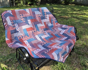 Couette tressée patriotique