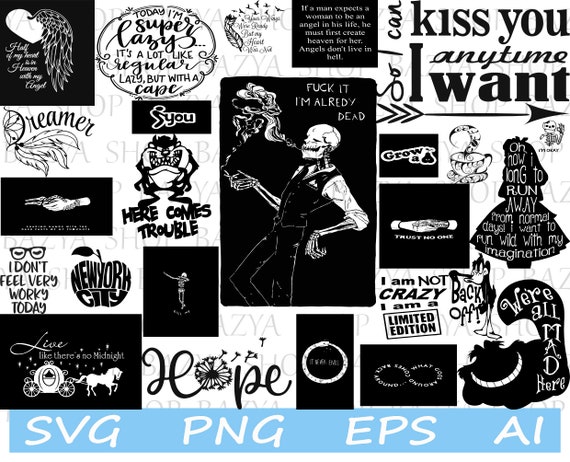 Inscription Svg Kill Me Back Off Hope I M Okay Here Comes Etsy