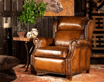 Cattlemens Leather Recliner | American Made | High Quality