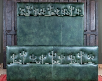 Legends Cacti Bed | Full Grain Leather | American Made