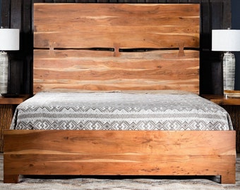 Crestone Live Edge Bed | Solid Wood | American Made