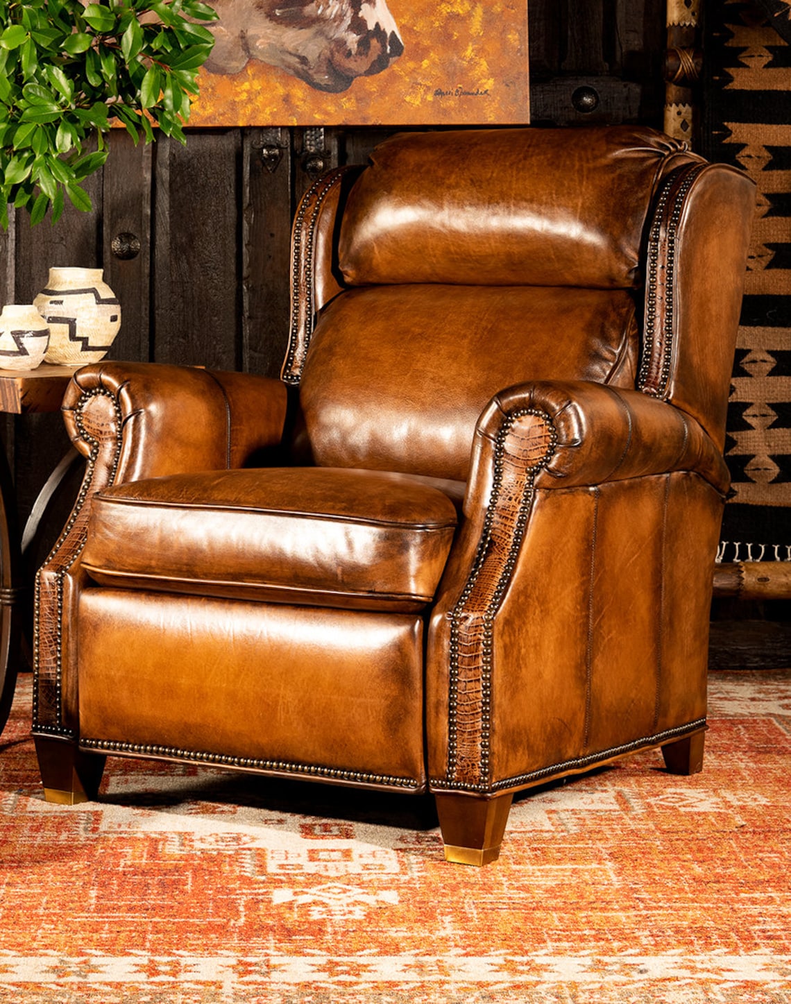 Cattlemens Leather Recliner American Made High Quality Etsy cattlemens-leather-recliner-american-made-high-quality-etsy