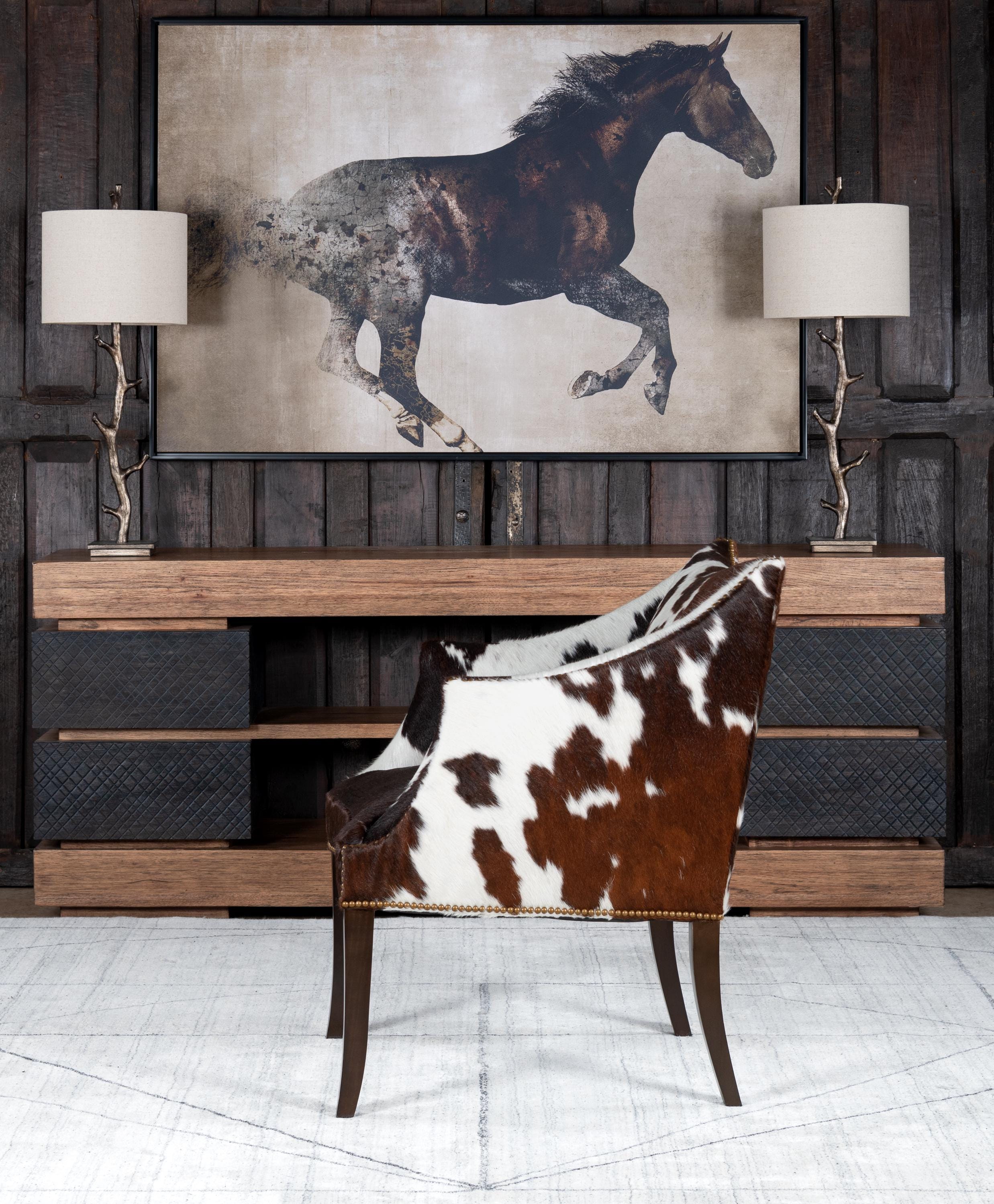【遊牧民】hobo / Cow Leather Folding Chair Cow Leather Folding Chair | hobo