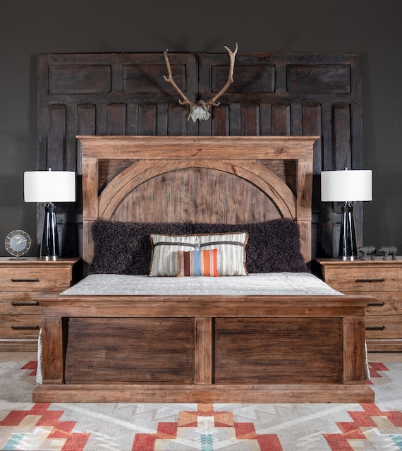 TX Corbel Wooden Bed | Solid Wood | American Made