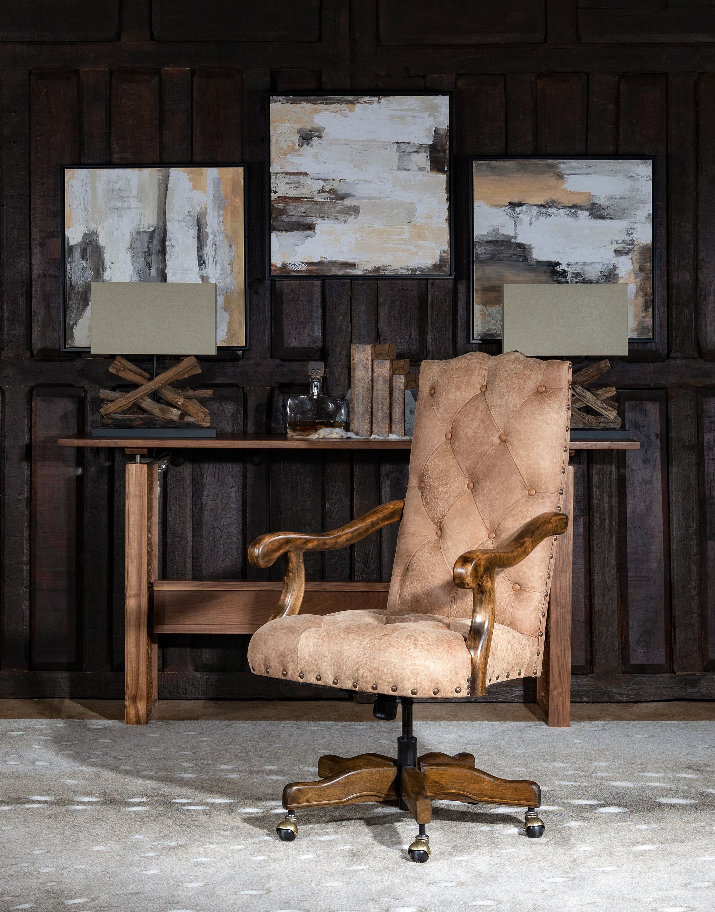 Office chair rustic hotsell