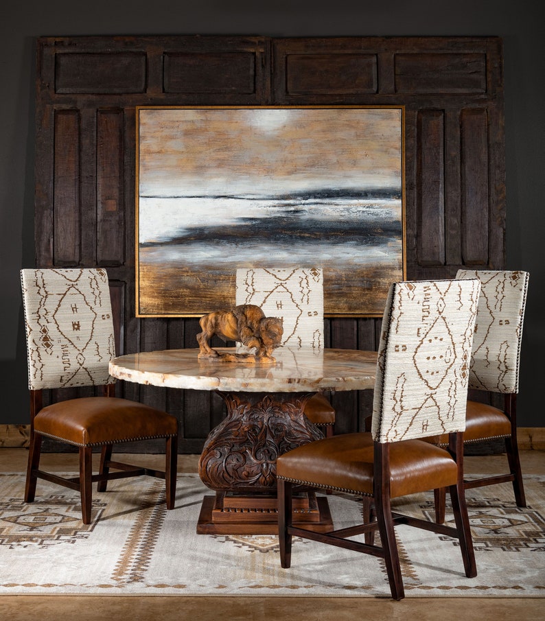 Carlsbad Dining Chair | Modern Rustic | American Made - Etsy