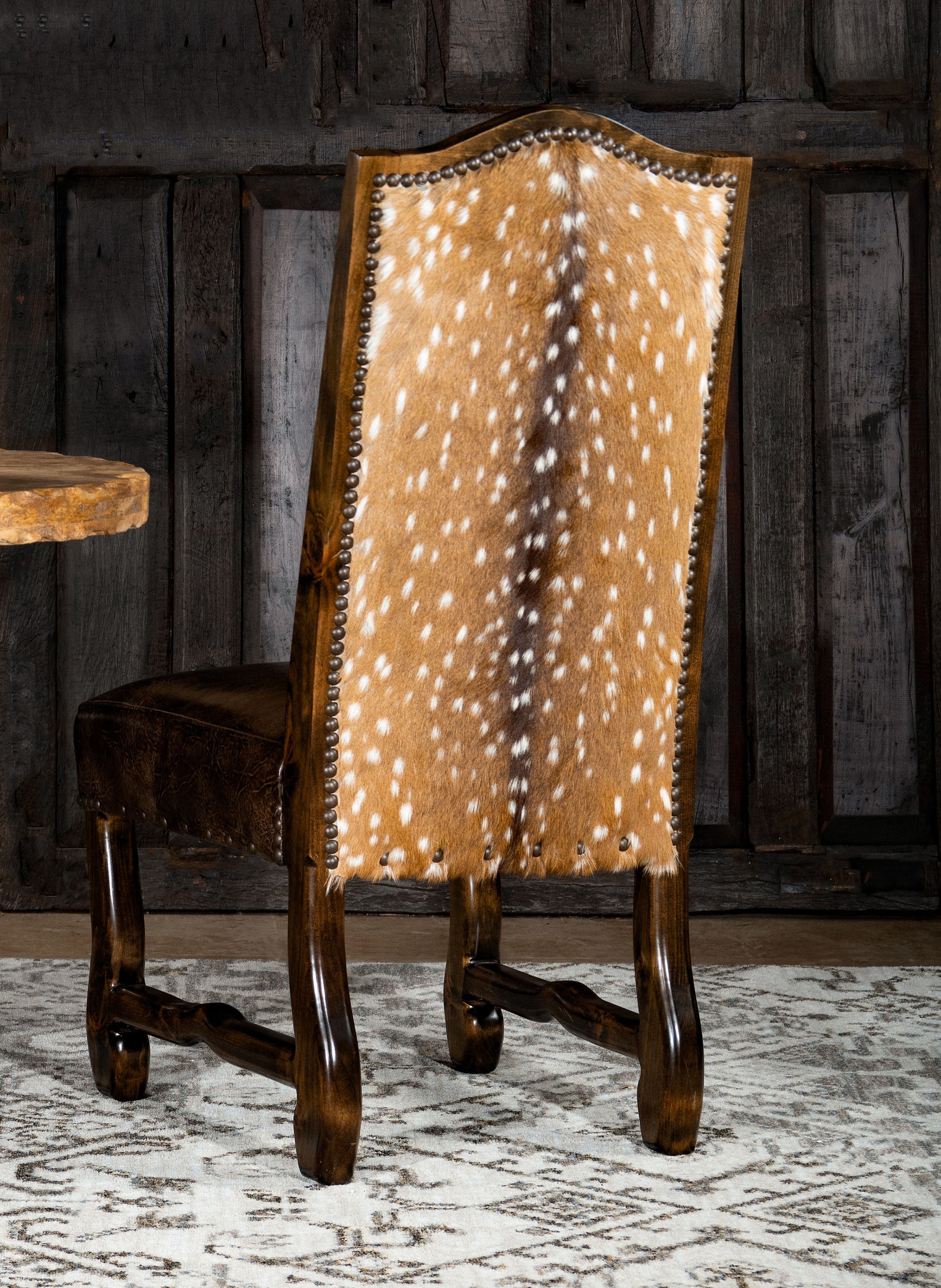 Axis Hide Dining Chair Fine Leather Furniture Etsy