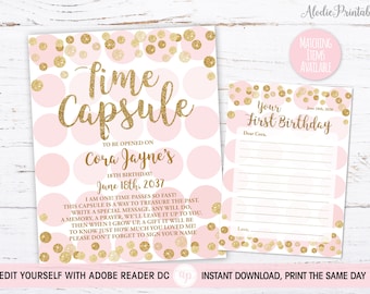 DIY mini time capsule kit perfect wanderlust birthday gift