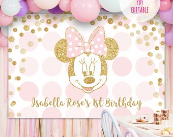 Minnie Anniversaire Etsy Minnie Anniversaire Etsy